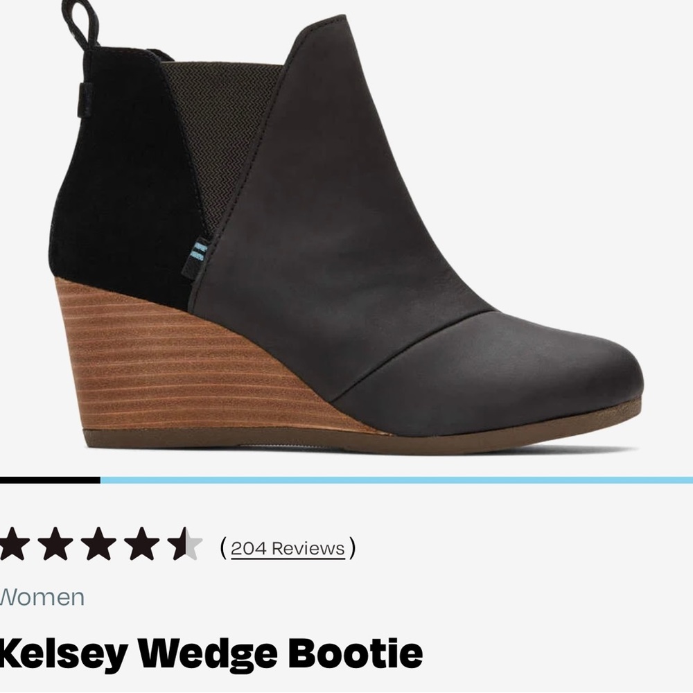 Women’s Black Bootie Size 12